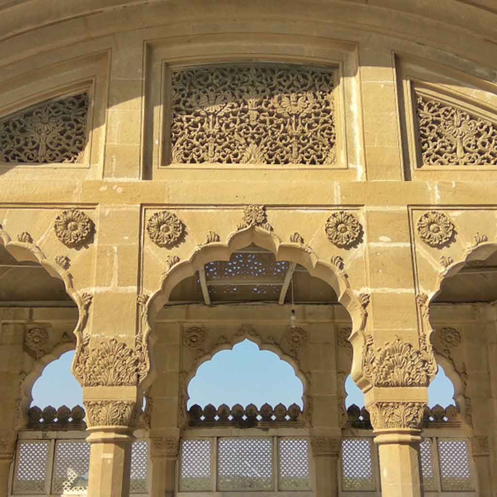 Architectural photography of a building